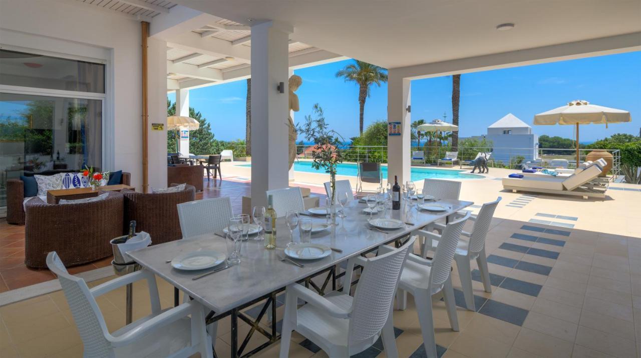 Grande Dame Villa Of Rhodes Asgourou Exterior photo
