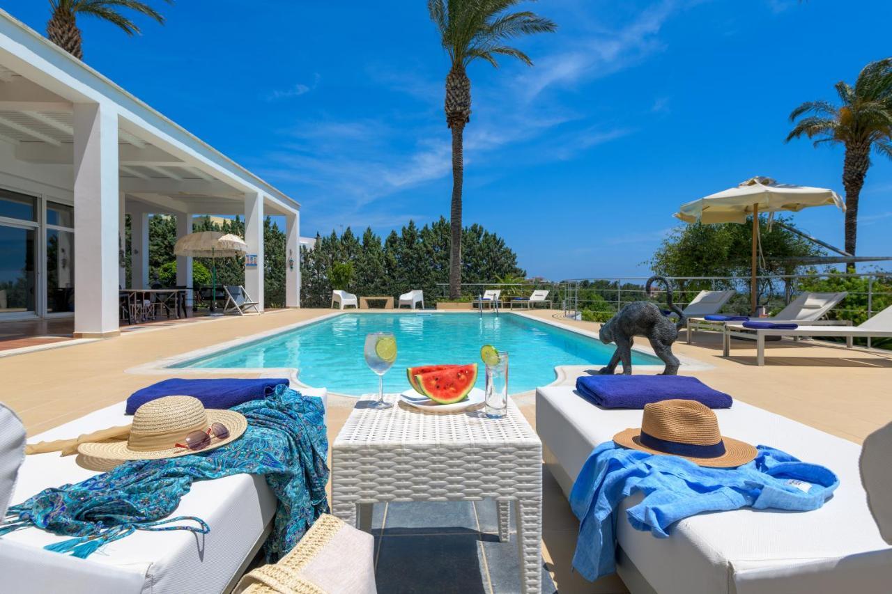 Grande Dame Villa Of Rhodes Asgourou Exterior photo
