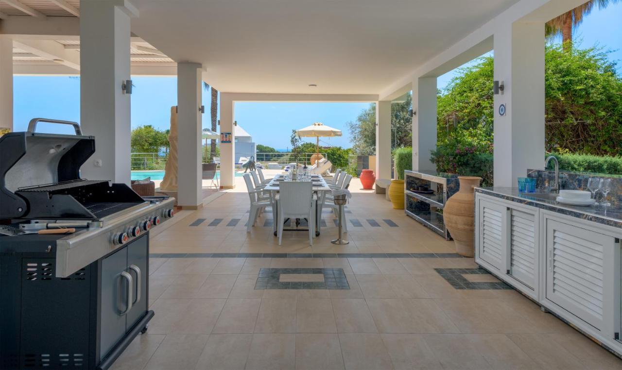Grande Dame Villa Of Rhodes Asgourou Exterior photo