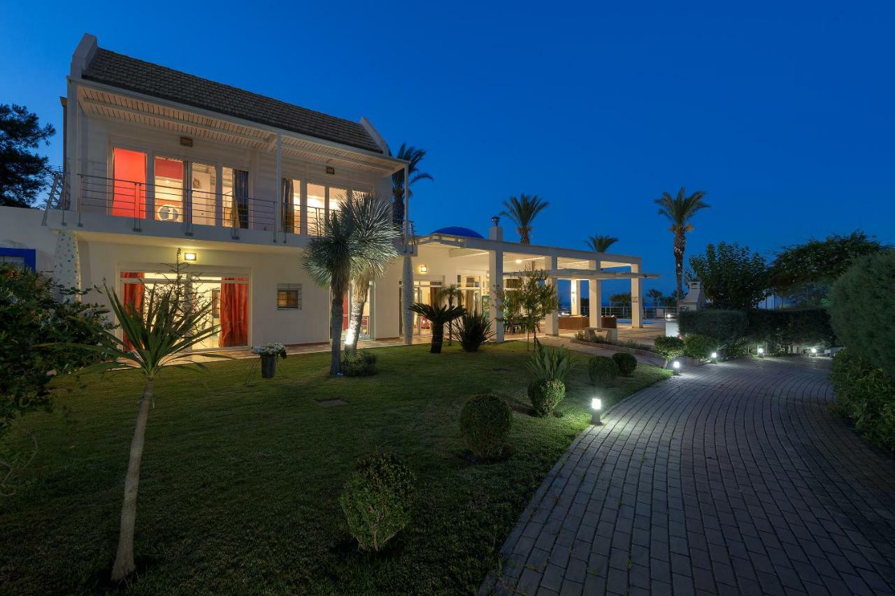 Grande Dame Villa Of Rhodes Asgourou Exterior photo