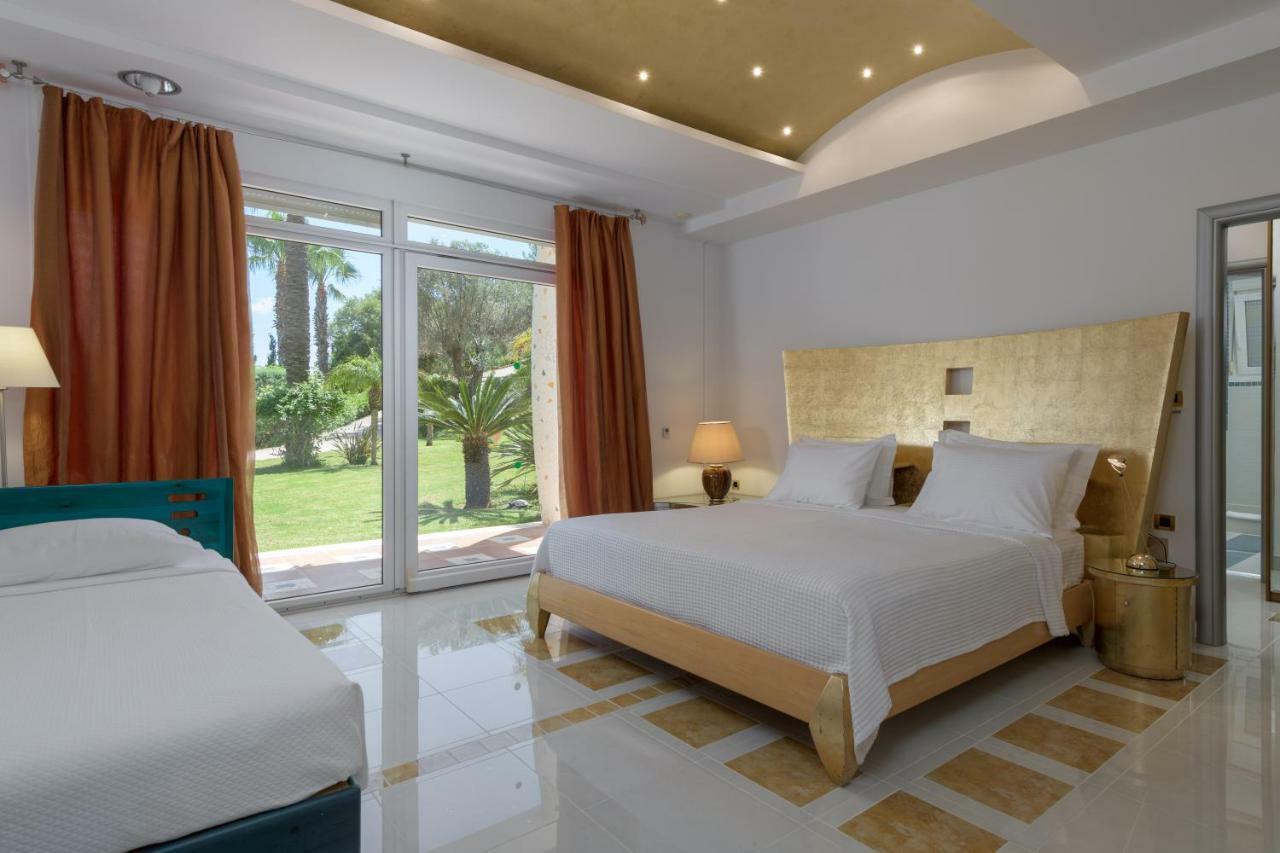 Grande Dame Villa Of Rhodes Asgourou Exterior photo