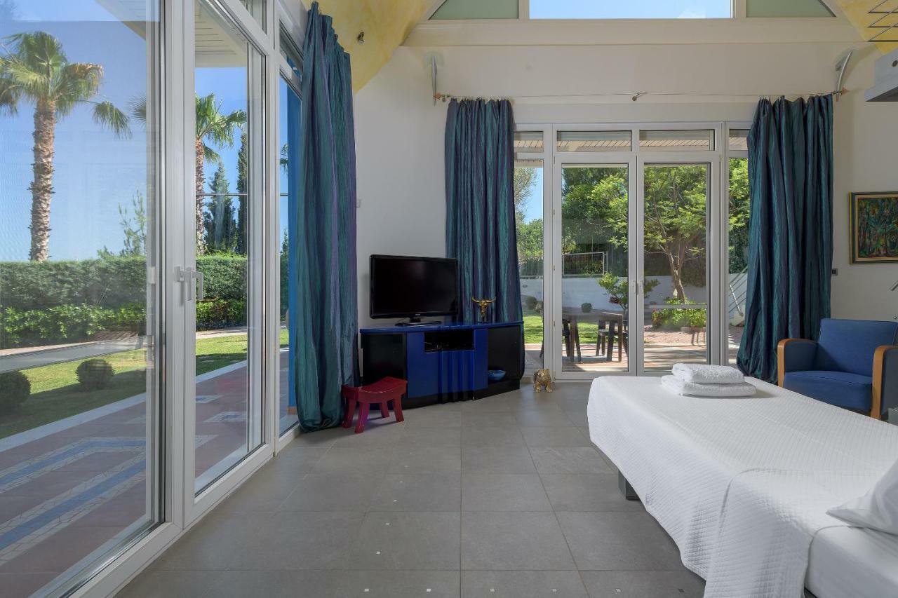 Grande Dame Villa Of Rhodes Asgourou Exterior photo